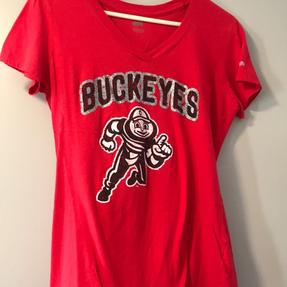 Soffe Ohio State Buckeyes shirt. Size L- fits more like a S/M